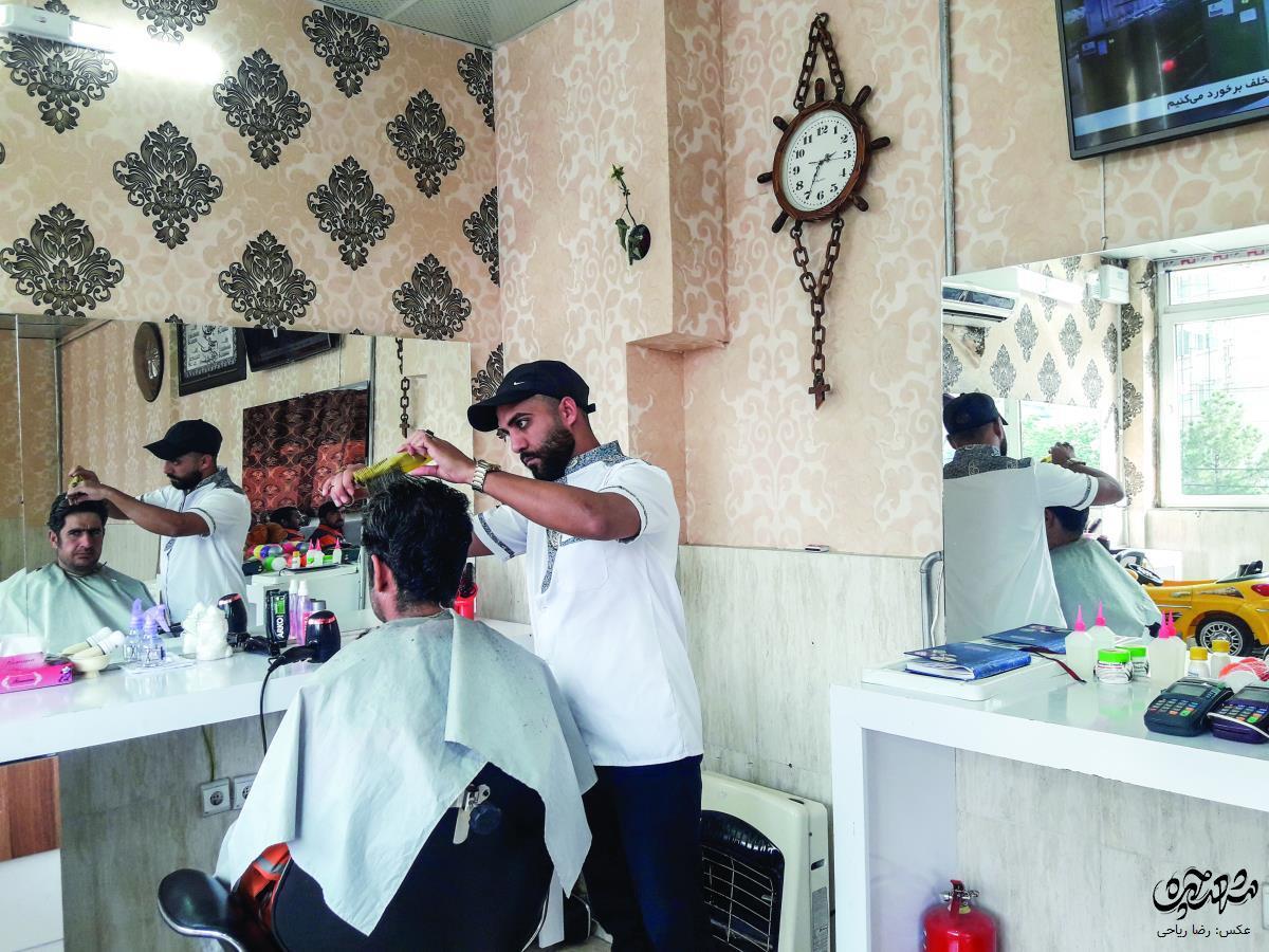اصلاحِ رایگانِ نیازمندان؛ کار زیبای آرایشگر محله الهیه
