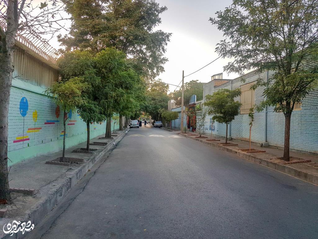 کوچه پرتردد محله 17شهریور