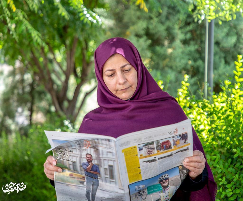 اولین خبرنگار زن بازنشسته روزنامه قدس از فعالیت خود در این عرصه می‌گوید
