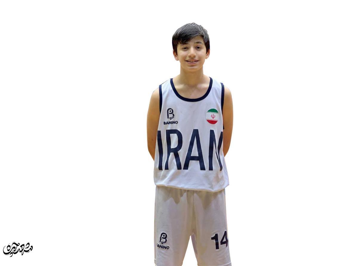 آمادگی ایلیا دهستانی برای عضویت در تیم ملی بسکتبال 