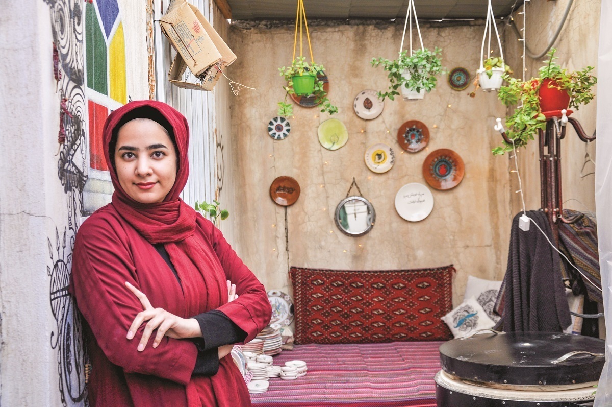 سفال ناگهان همه دنیای هنرمند محله حجاب شد