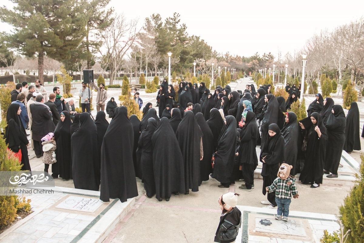 یاد شهدا در بهشت رضا یاد شهدا در بهشت رضا