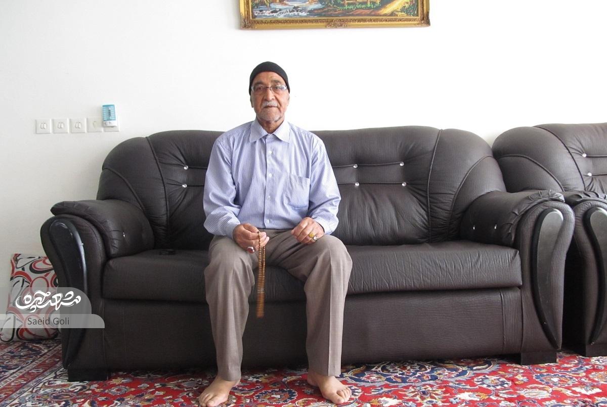 ۱۶ سال زیارت هر روزه حاج محمدعلی نجات‌درویش
