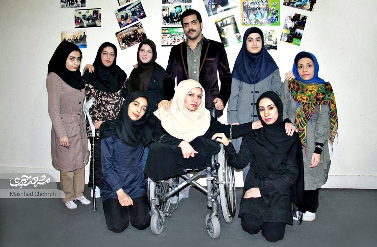 گروه تئاتر «ماهور» از بچه‌های توان‌یاب تشکیل شده است