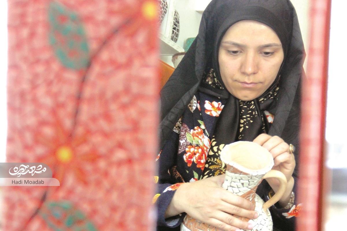 دغدغه های بانوی هنرمند محله گاز