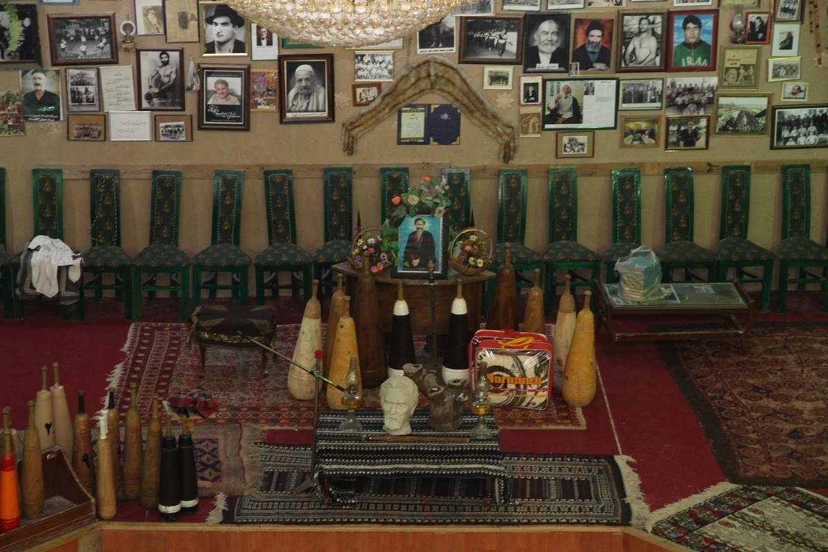 علی اکبر قاسمی و موزه پهلوانی اش در محله چهاربرج