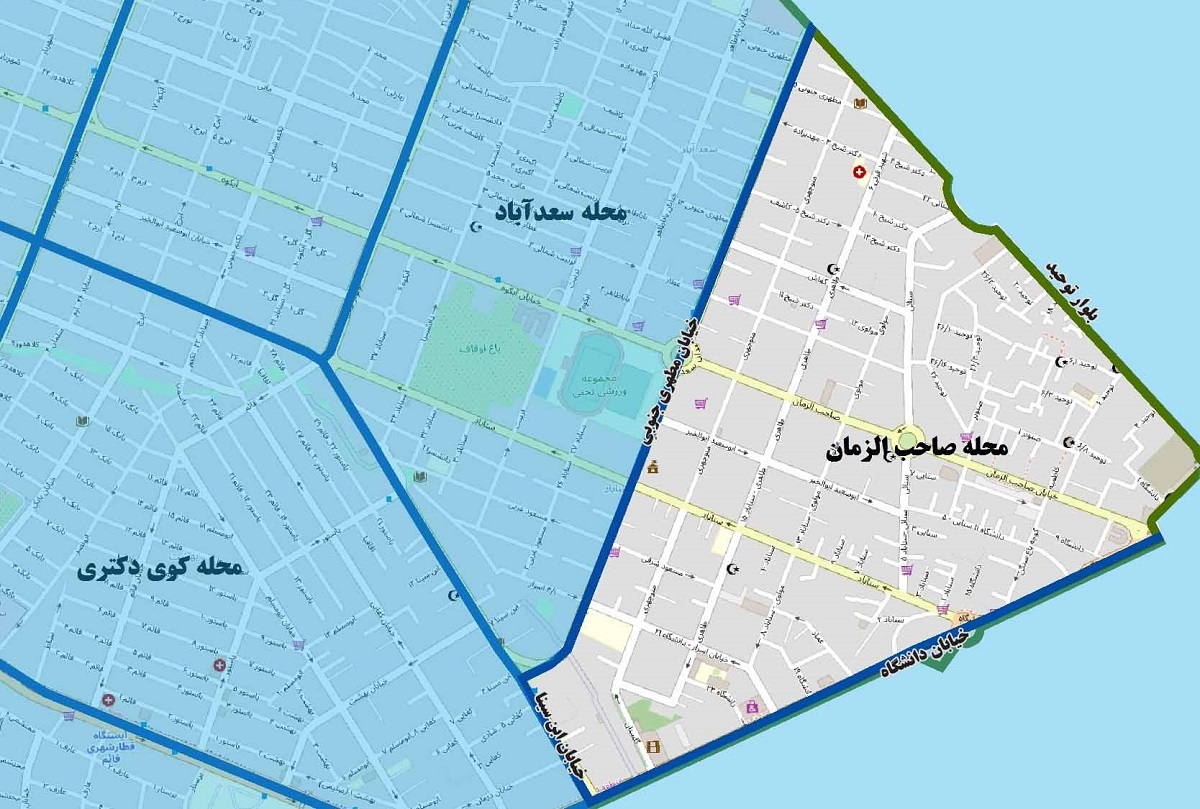 محله صاحب‌الزمان(عج) جدید؛ گوهرشاد قدیم