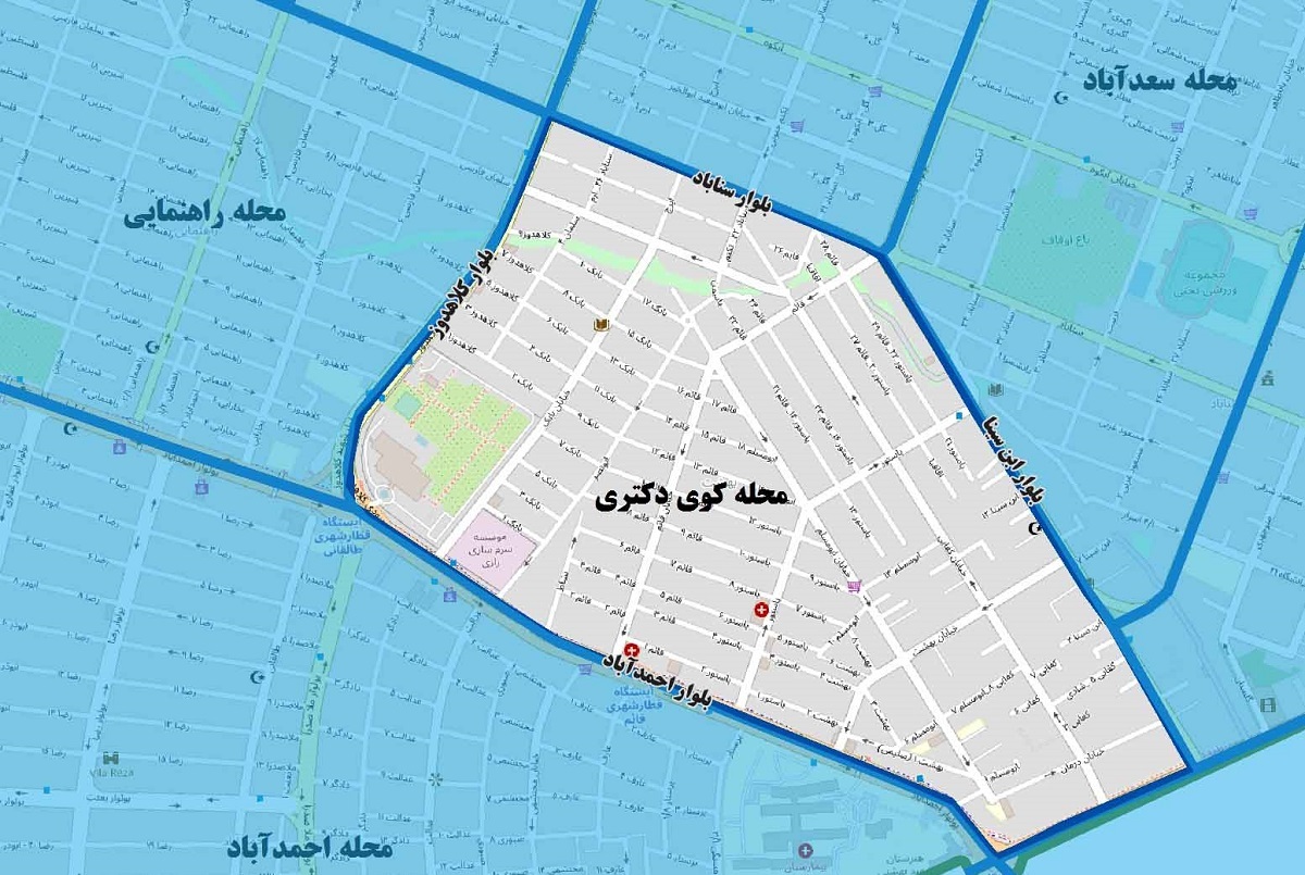 محله کوی دکترا (بهشت)؛ محل سکونت پزشکان مشهد