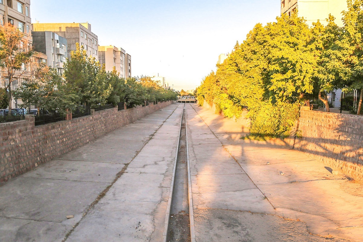 کوچه پروتئینی‌ها در محله زیباشهر
