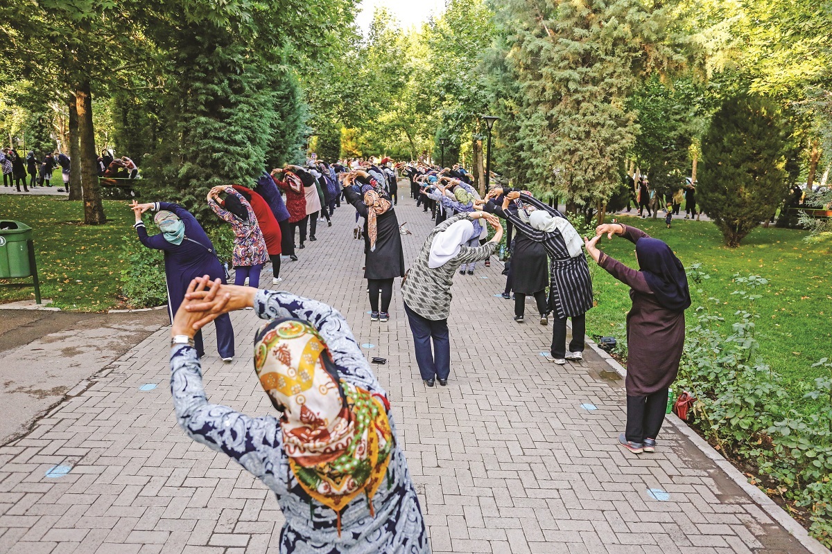 خادمی که مربی موفق‌ترین گروه ورزش همگانی است