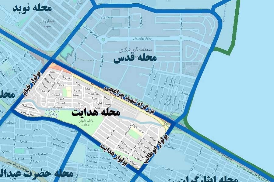 هدایت؛ محلهای سبز با پارکی ویژه بانوان هدایت؛ محلهای سبز با پارکی ویژه بانوان