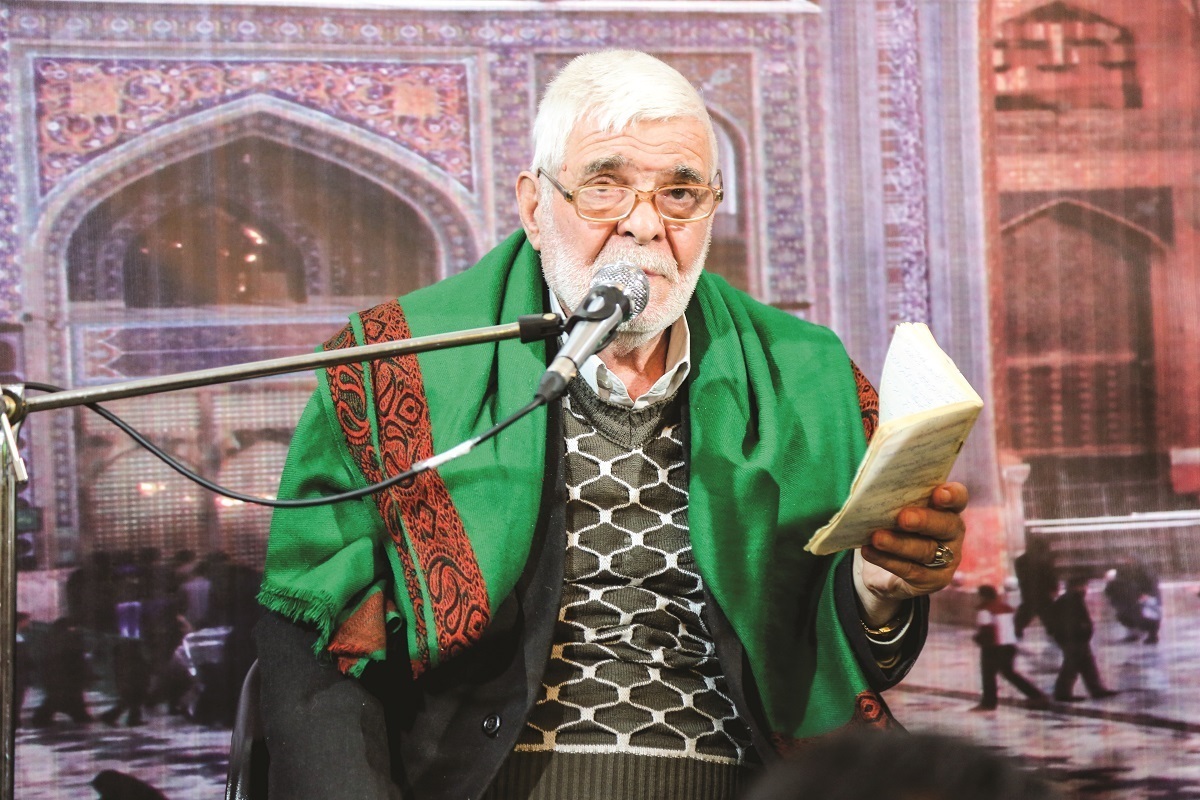 سیدرضا مؤید چشم و چراغ محله فاطمیه بود سیدرضا مؤید چشم و چراغ محله فاطمیه بود