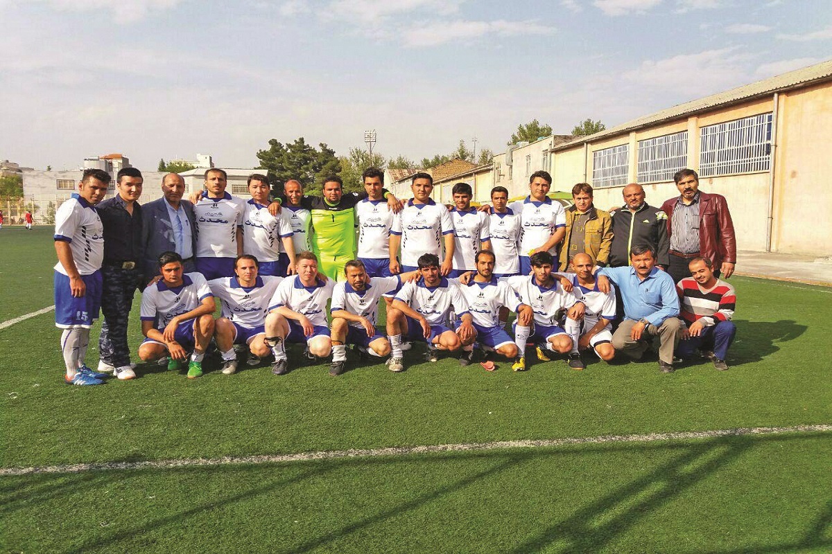 بزرگترهای فوتبال مشهد در طلاب