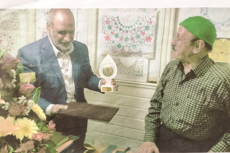 تجلی هنر آسمانی با دستان زمینی