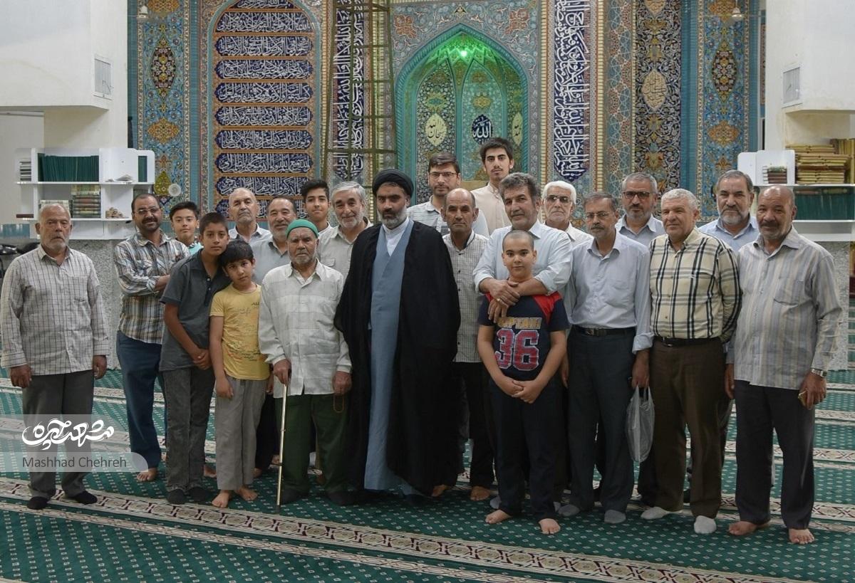 قاسم علی‌احمدی برای وحدت بین شیعه و سنی ساکن محله کلاته برفی شده است