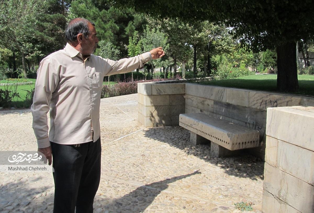 نورمحمد عرفانی‌گلکار، سنگکار پروژه بازسازی آرامگاه فردوسی بوده است