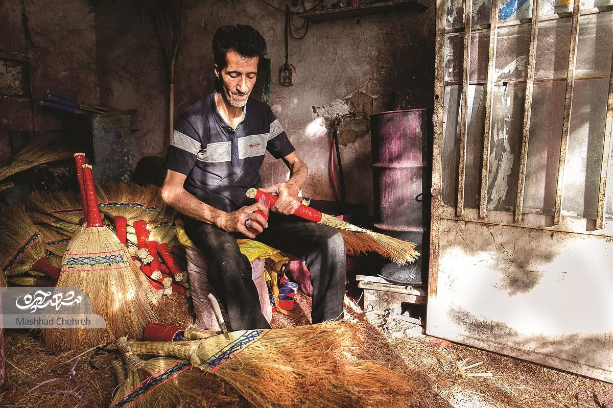 ماشین جاروبافی تلگردی ها