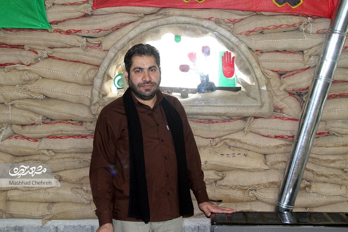علیرضا دلبریان، جانباز و راوی دوران دفاع مقدس است