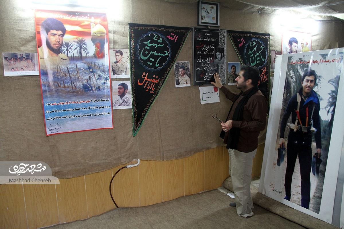 علیرضا دلبریان، جانباز و راوی دوران دفاع مقدس است
