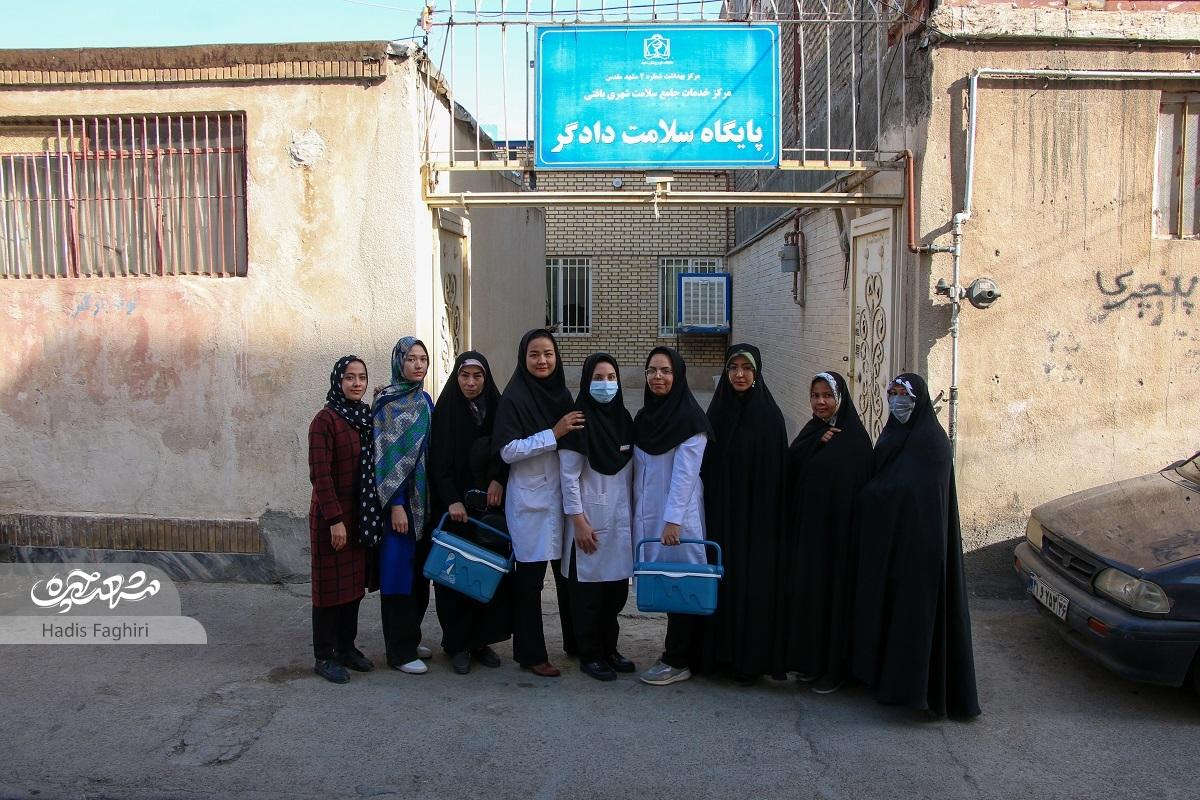 بانوان داوطلب پای کار سلامت محله بانوان داوطلب پای کار سلامت محله