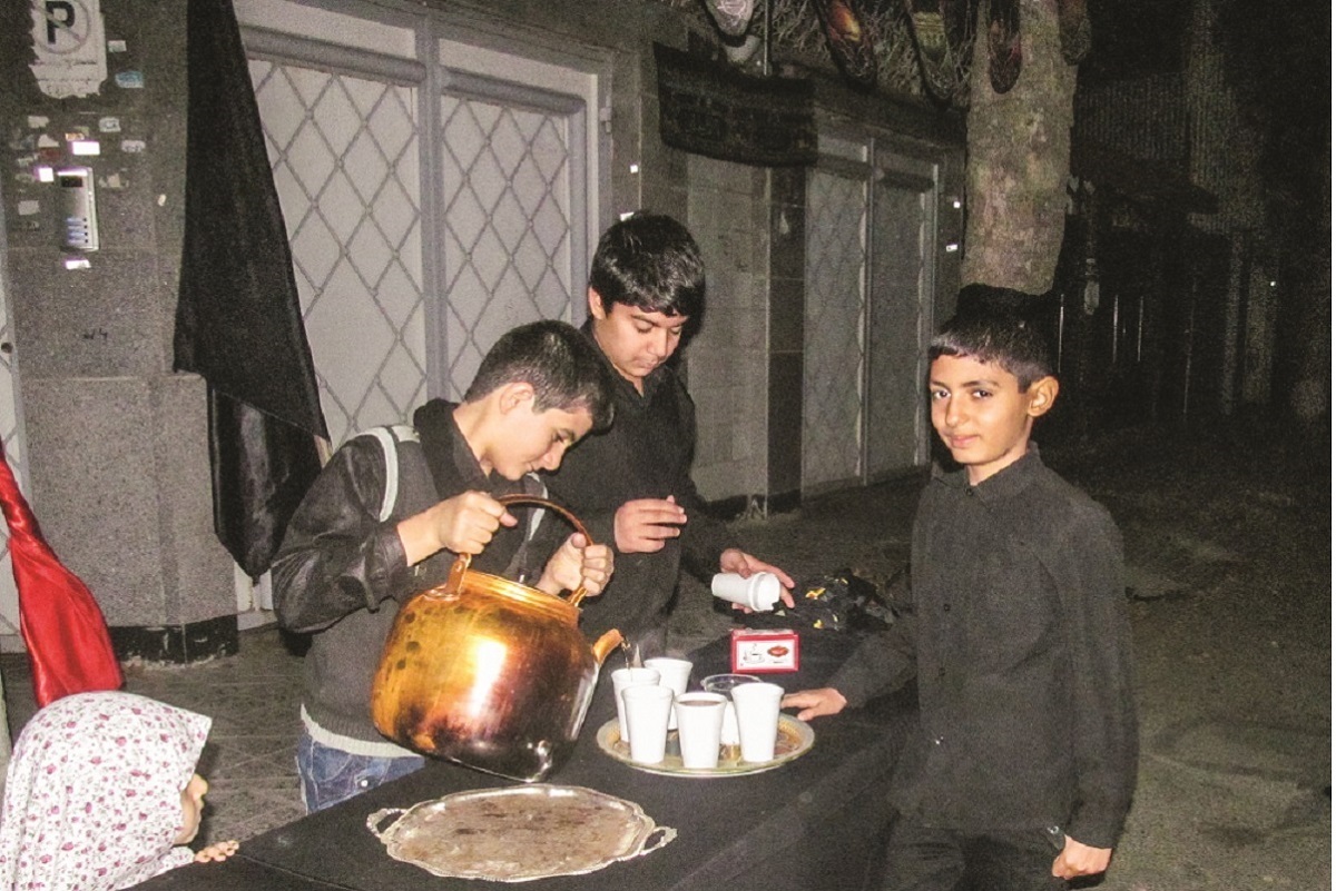 عزاداران کوچک در باباطاهر