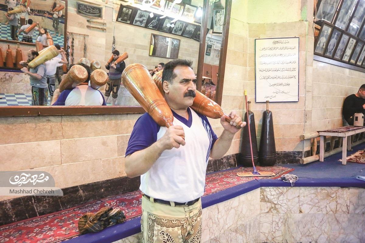 شیفتگی 40 ساله پهلوان سعیدی به کشتی