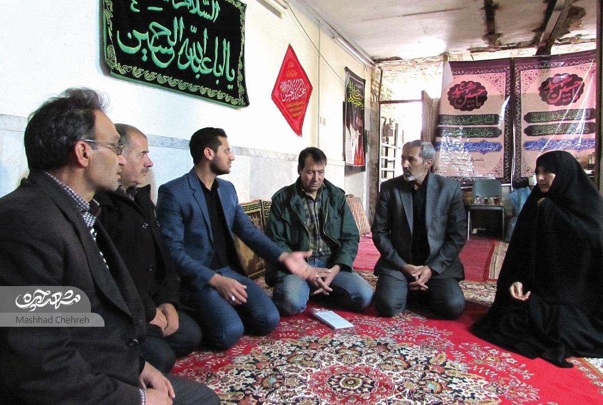طاهره خانم مهریه اش را وقف حسینیه کرد