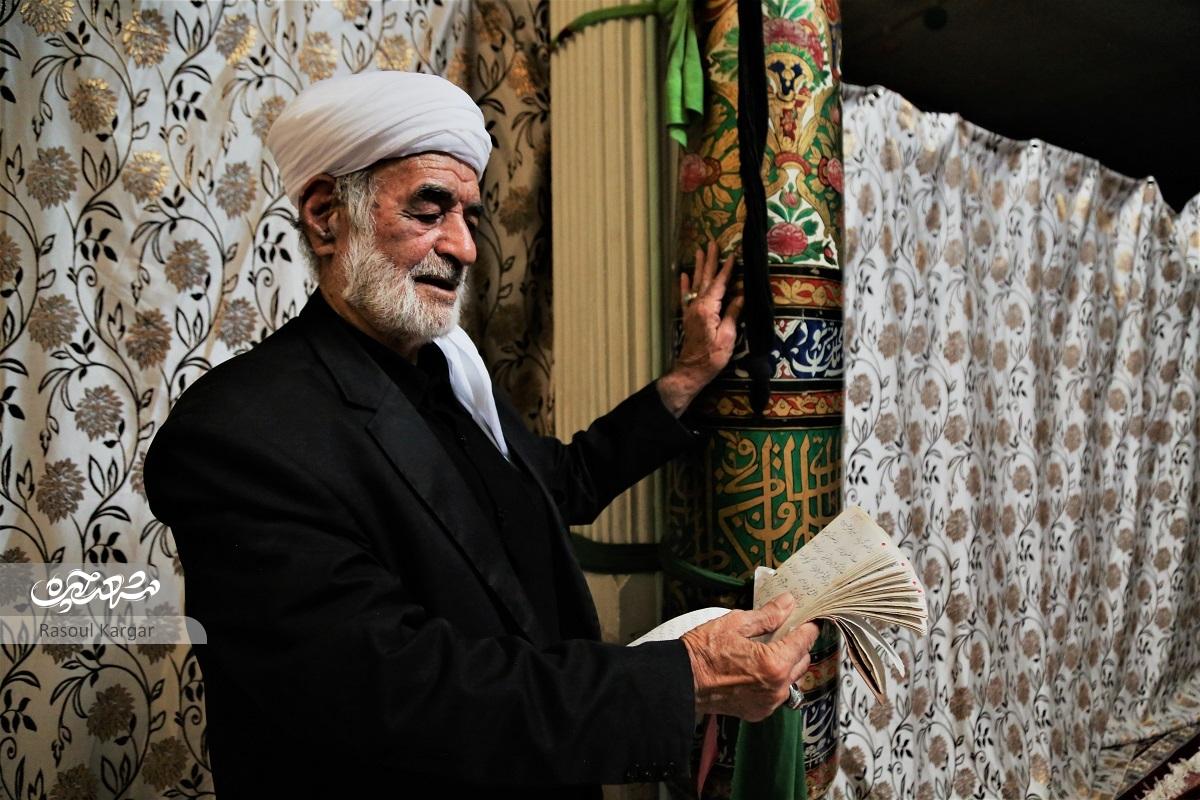 حسین شبرنگی یکی از قدیمی‌ترین روضه‌خوان‌های اهل بیت(ع) است
