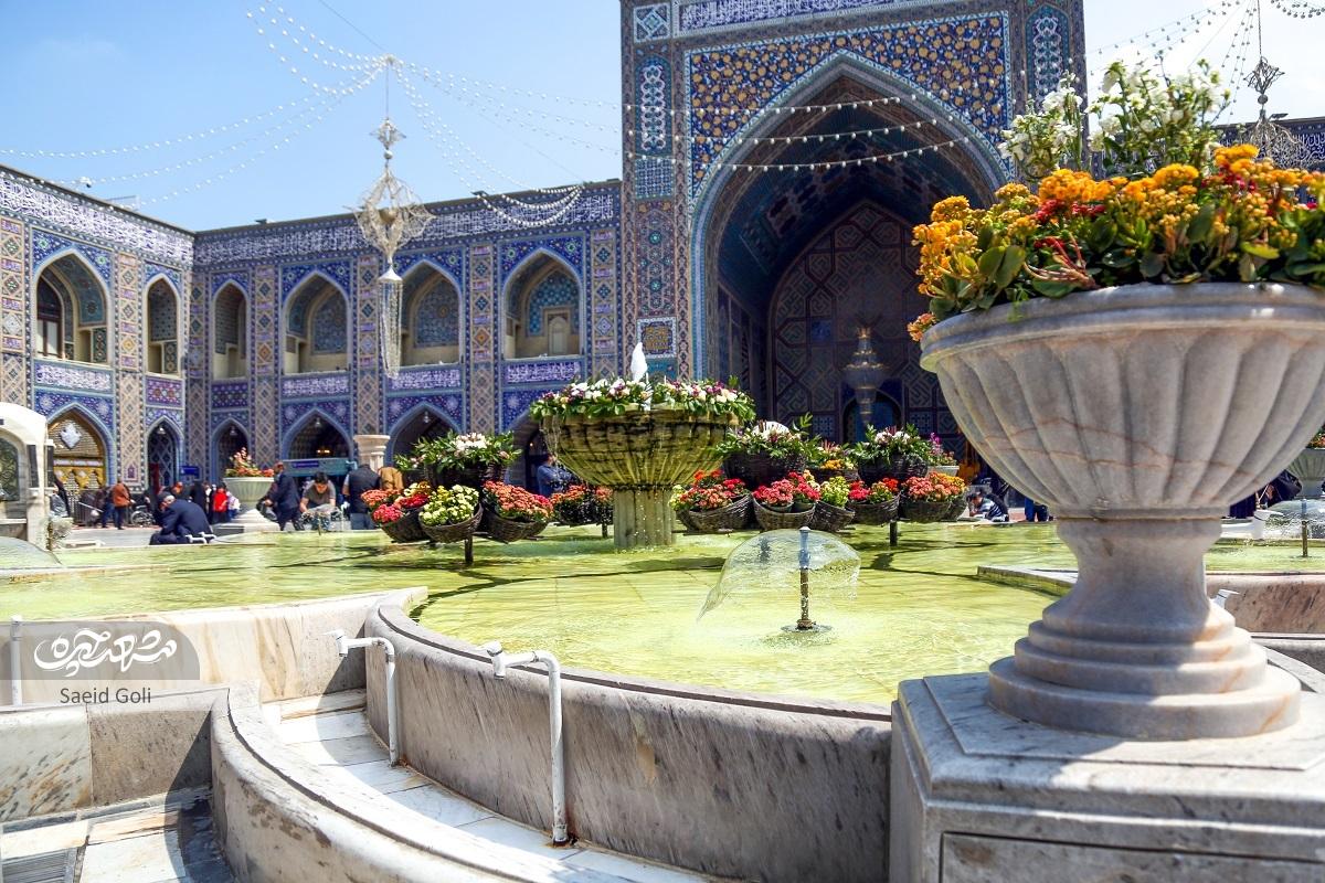 هنر دستم زیر پای زائر امام رضاست هنر دستم زیر پای زائر امام رضاست