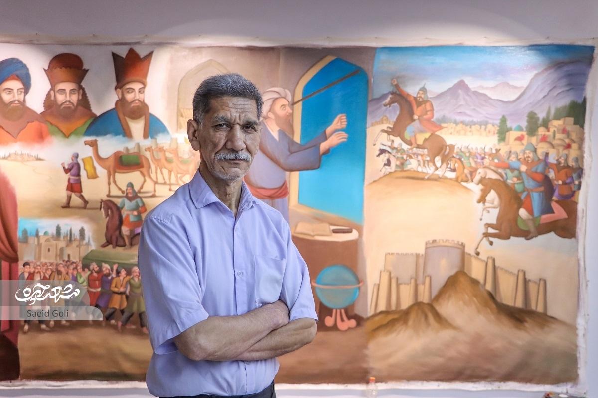 جادوی شاهنامه و نقاشی که به هم جان می‌دهند!