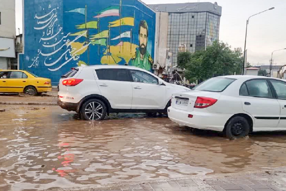 حال و هوای منطقه ۱ و ۲ در روز‌های بارانی