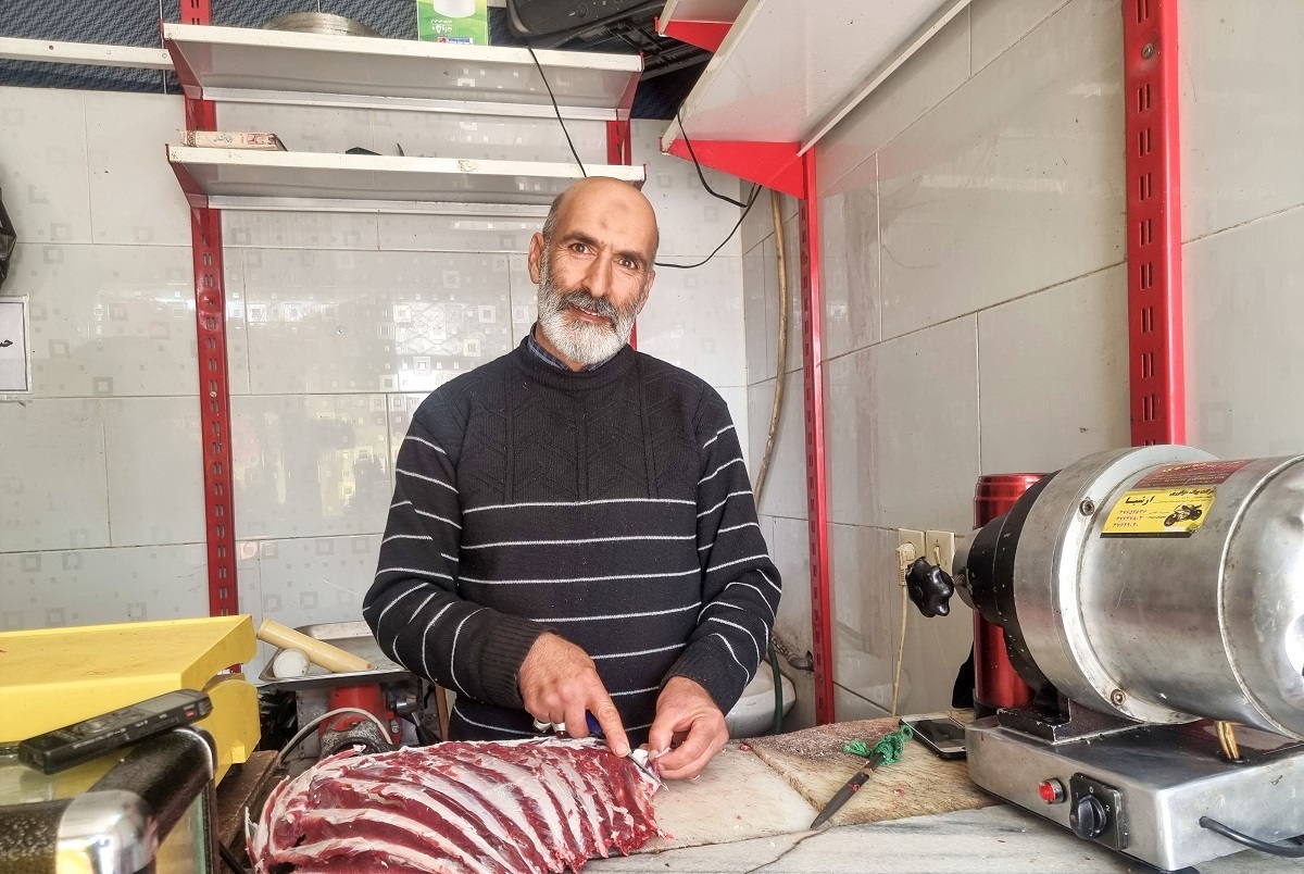خاطرات قصاب قدیمی از خرید گوشت با پول حلبی