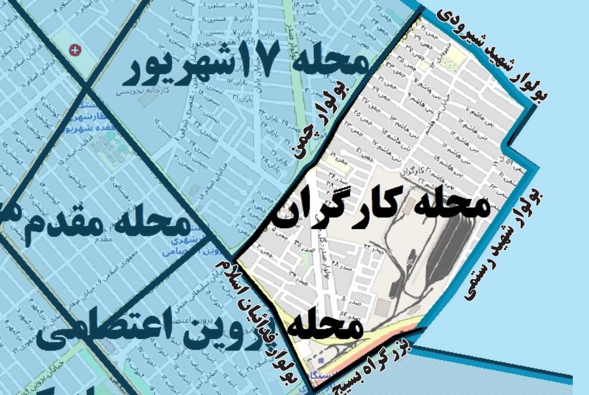 کوی کارگران؛ محل زندگی کارگران کارخانه نخریسی و یادگار مزرعه گلختمی کوی کارگران؛ محل زندگی کارگران کارخانه نخریسی و یادگار مزرعه گلختمی