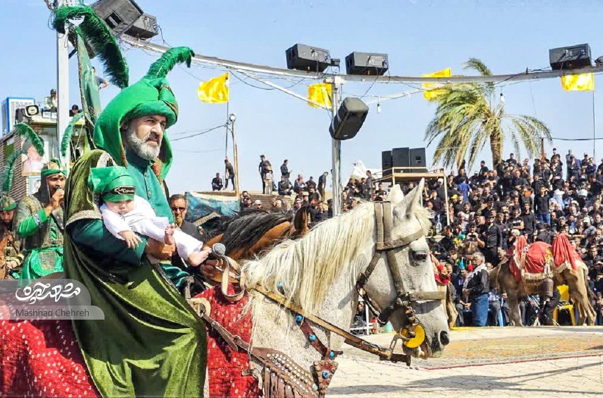 آیین سیصدساله عزاداری عاشورا در «فدیشه» آیین سیصدساله عزاداری عاشورا در «فدیشه»