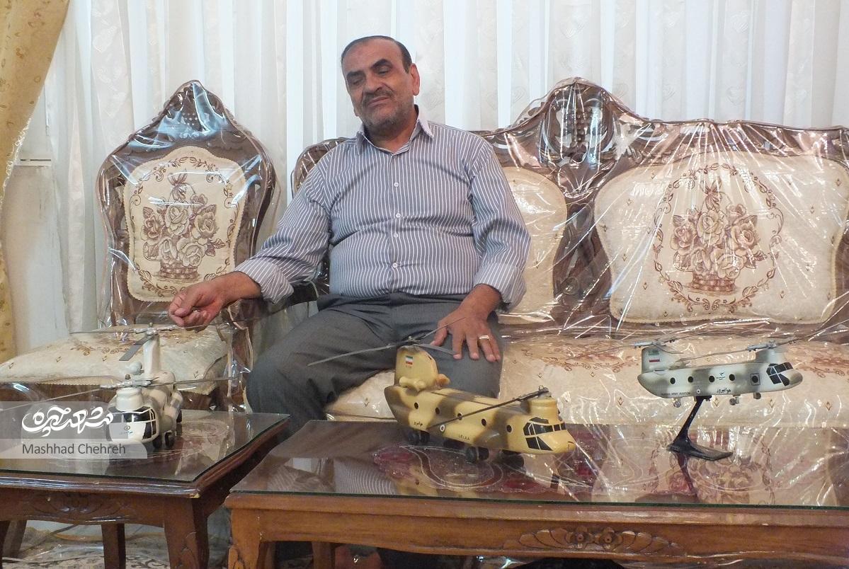 خلبان آزاده محله امام خمینی(ره) یک دهه خاطرات اسارت دارد