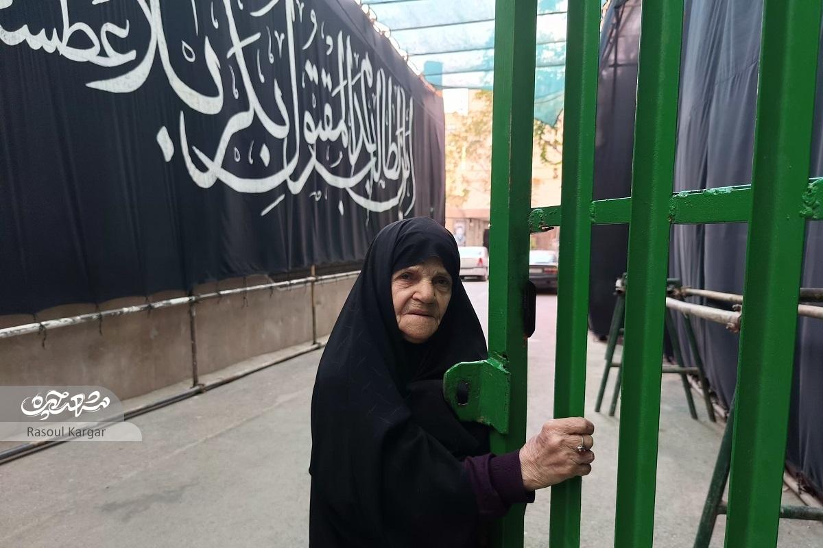 ۶۰ سال مادرانگی ننه حسین برای تکیه کرمانی‌ها