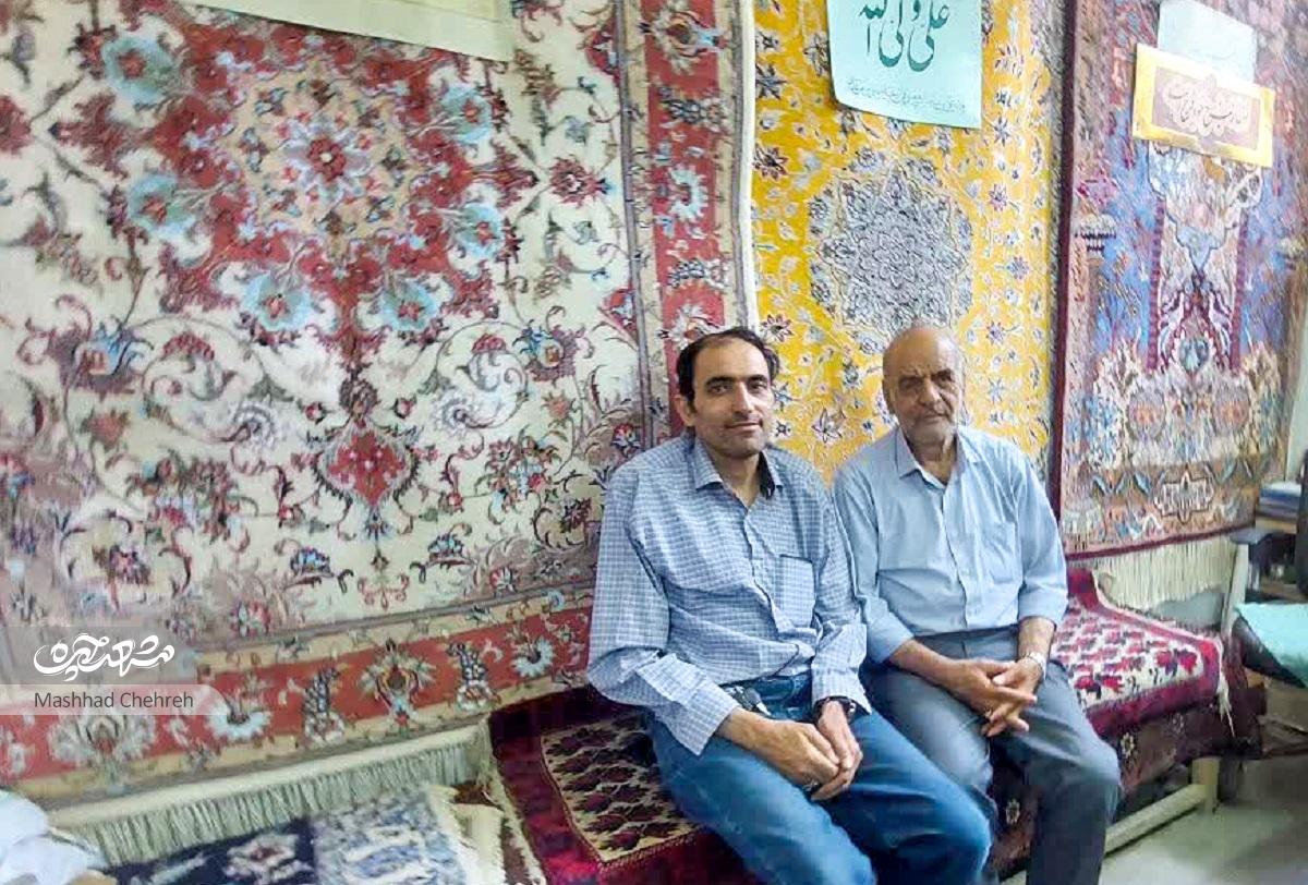 تنها کوچه  فرعی باقی‌مانده بازار فرش