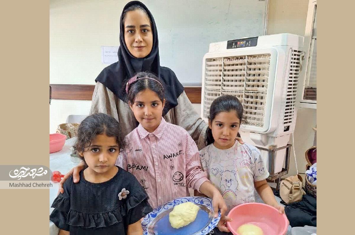 کلاس «قناد کوچولو» هر هفته در فرهنگ‌سرای کودک و آینده برگزار می‌شود