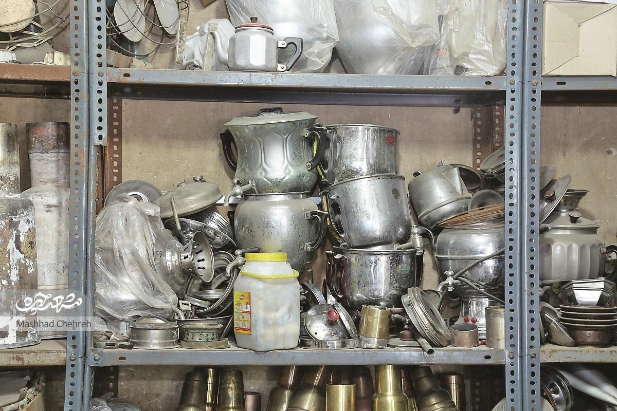 حاج‌حسن معینی‌یزدی از ده سالگی سماورسازی می‌کند
