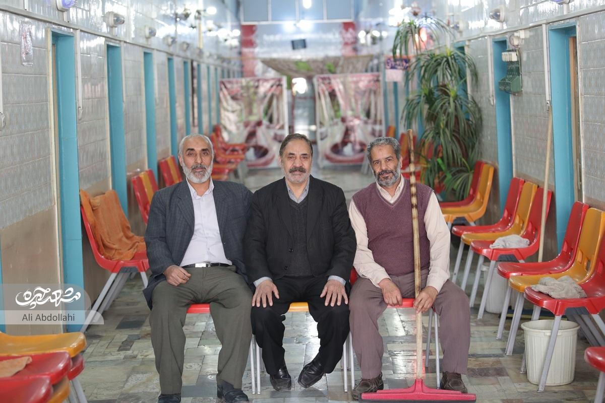 حمام محمد‌علی مکاری‌گل‌ختمی ۶۰ سال است به مسافران و مجاوران خدمات می‌دهد