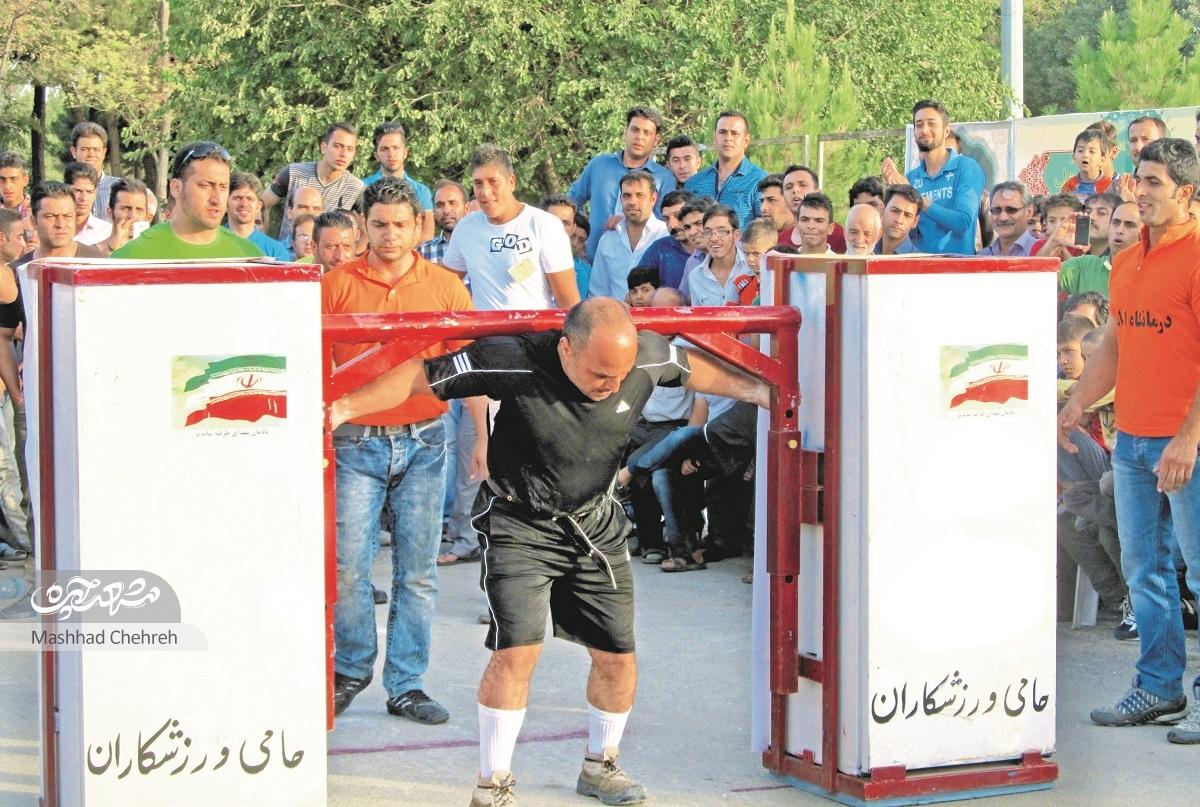 مردان آهنین مشهد در باغ ایرانی دور هم جمع شدند مردان آهنین مشهد در باغ ایرانی دور هم جمع شدند