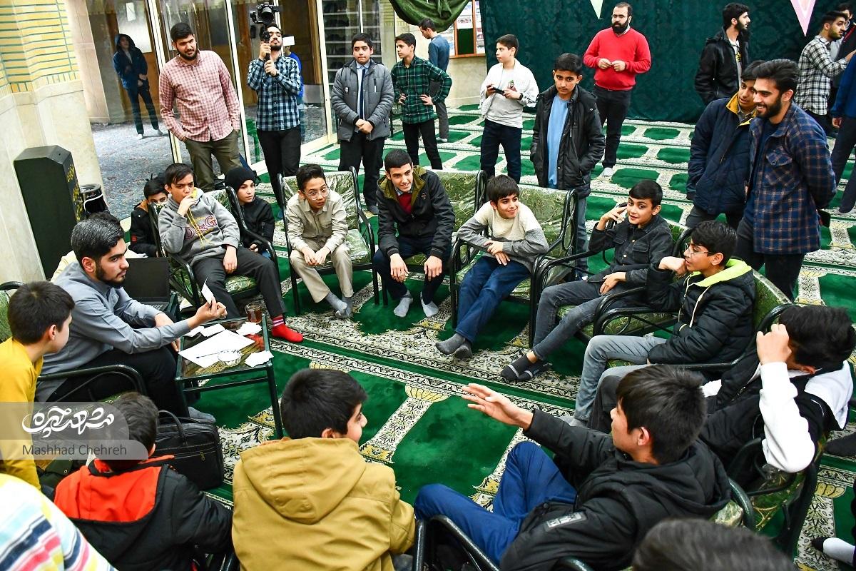 مسابقات نوجوانان برتر از مسجد امامخمینی(ره) کوشش کلید خورد مسابقات نوجوانان برتر از مسجد امامخمینی(ره) کوشش کلید خورد