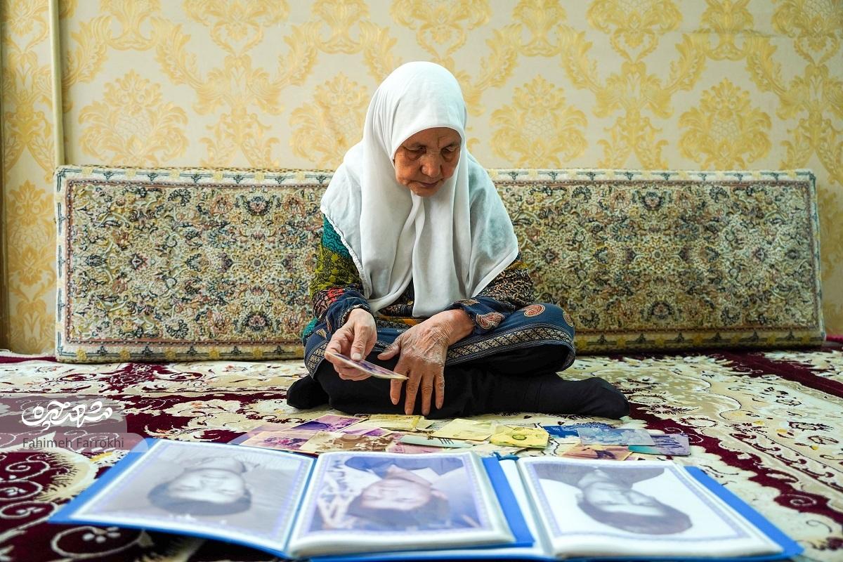 حسرت آخرین خداحافظی برای مادر شهیدان صفدری‌نژاد