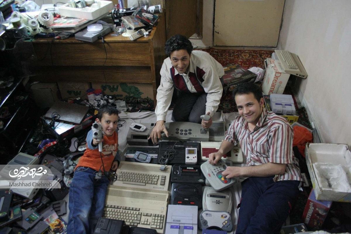 «رضا پروفسور» و برادرش از اتاری‌بازهای قدیمی هستند
