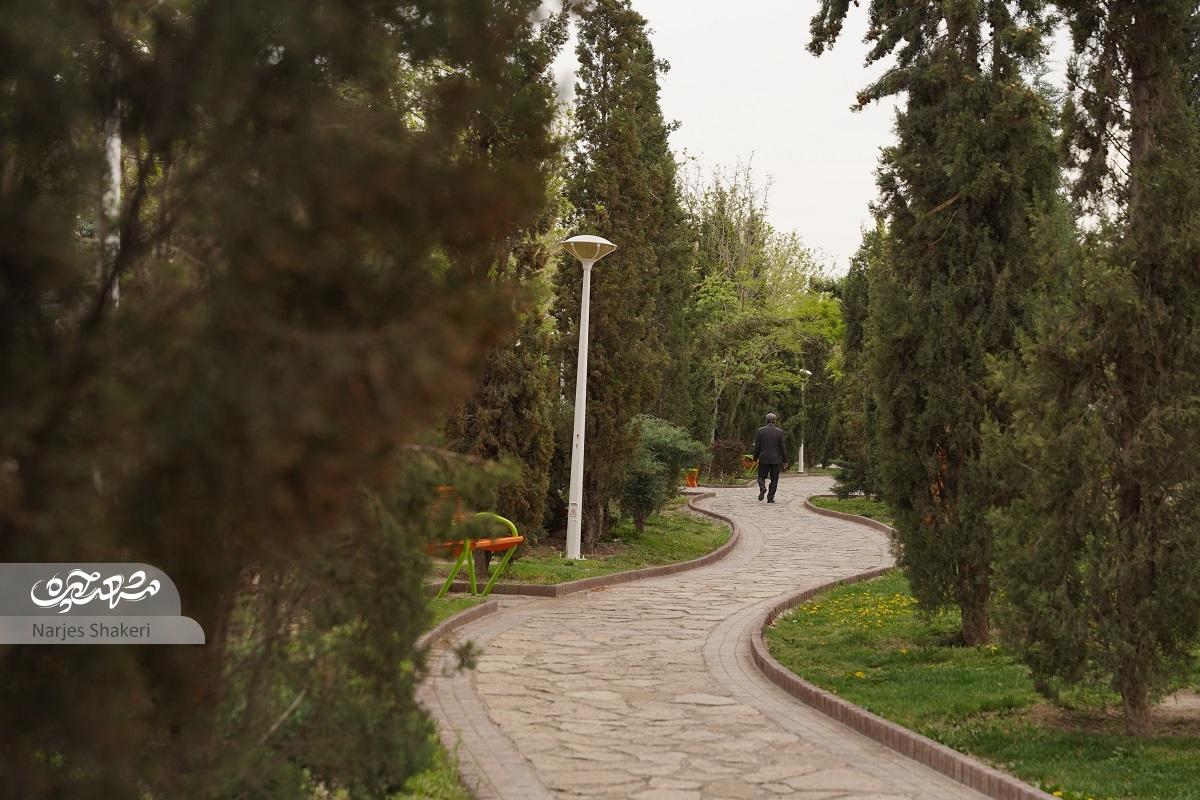 بوستان همیشه ویلایی در محله جاهدشهر