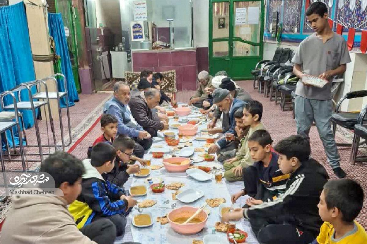 عزاداری روزه‌داران داغ‌دار برای شهادت آیت‌الله خامنه‌ای