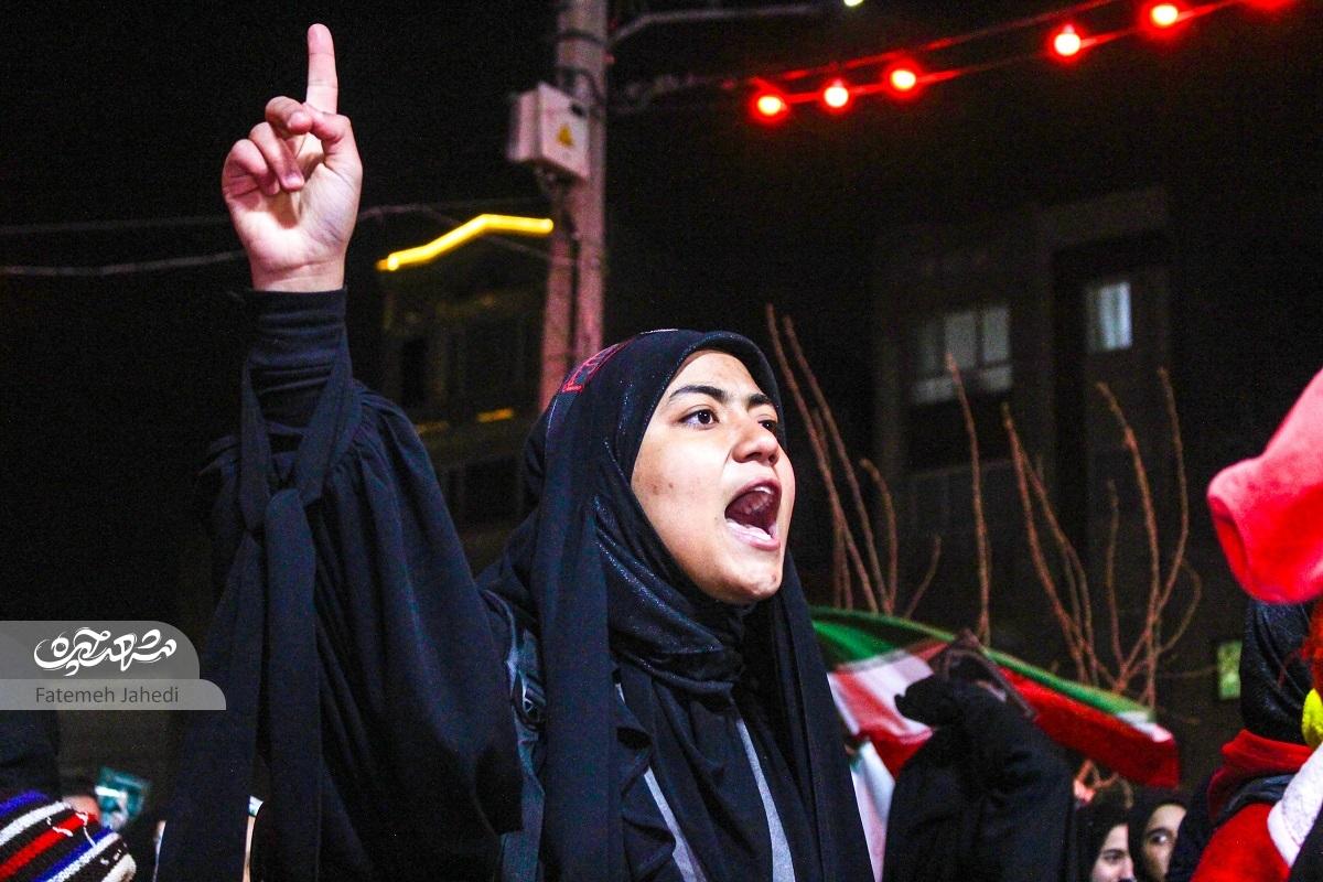 عزاداری روزه‌داران داغ‌دار برای شهادت آیت‌الله خامنه‌ای
