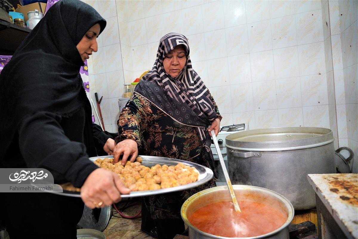 کارستان همدلی پس از شهادت رهبری در چهنو کارستان همدلی پس از شهادت رهبری در چهنو