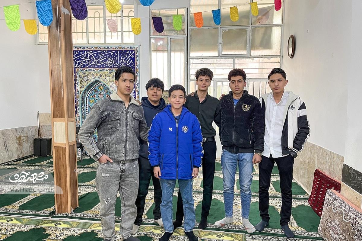 مسجد پنج‌تن آل‌عبا(ع) در دست جوانان محله شهیدمعقول