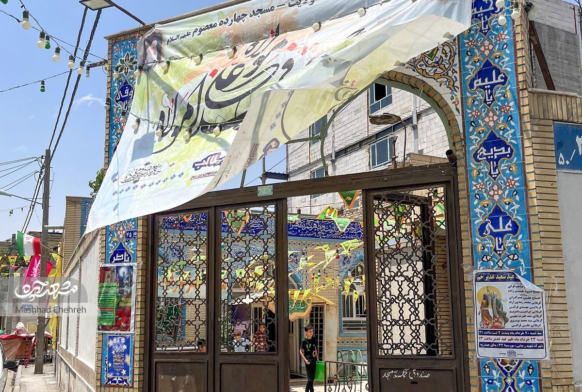معبری با ۲ مسجد در پورسینا ۵۰ معبری با ۲ مسجد در پورسینا ۵۰